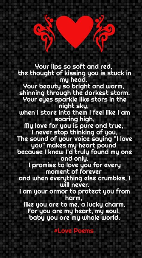 best poem for girlfriend